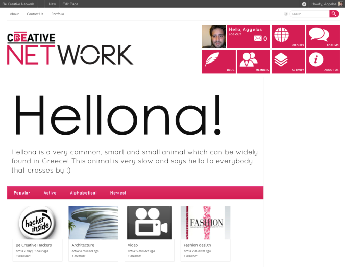 Be Creative Network – Presentation | Creativity Platform